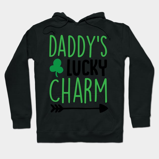 Daddy's Lucky Charm Hoodie by greenoriginals